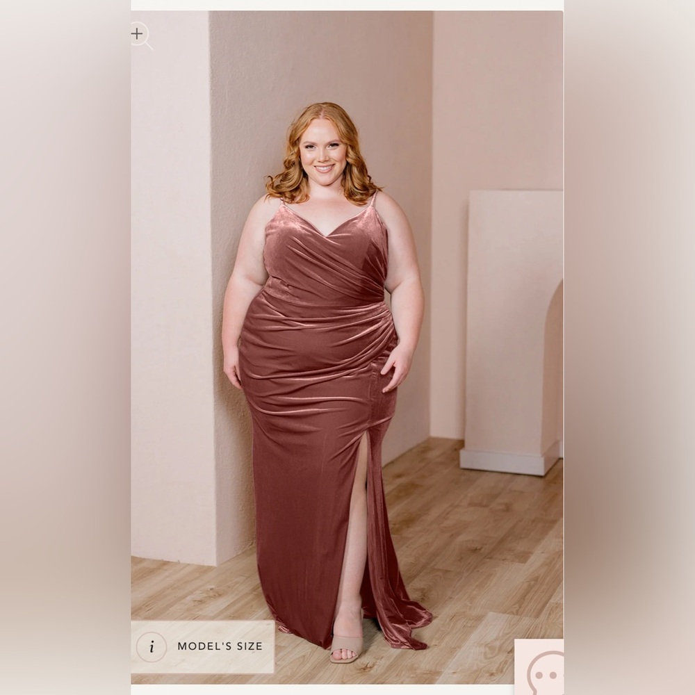 Revelry Bridemaids Dress Rory in Dusty Rose